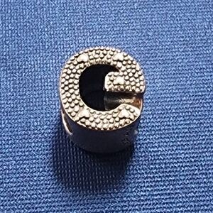 Pandora Letter G Alphabet Charm